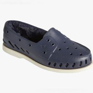 SPERRY Women’s Float Fur Boat Shoes Blue Size 8